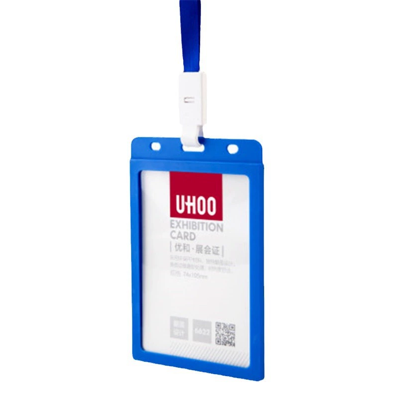 Big work card holder, badge, strap