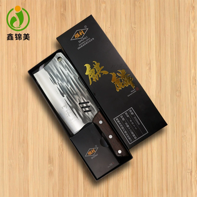 Хунань гладь 6011 наследство кованого ремесла домашнее гостиница кухня 5Cr13 куриные крылышки деревянная ручка