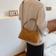 Autumn and Winter retro suede handbag large capacity bag casual all-match underarm bag New elegant frosted shoulder bag