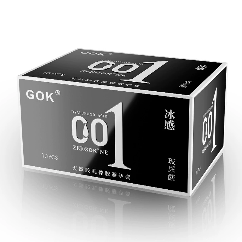GOK [презервативы с гиалуроновой кислотой, насечки-«шипы», «кошачий язык», женские защитные презервативы 0.01 ультратонкие]