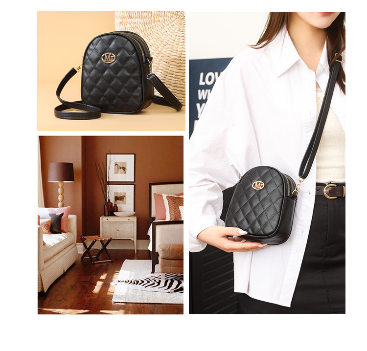 Portafogli per telefono in pelle PU leggera per donna Mini borse a tracolla anti-acqua Borse a tracolla alla moda Piccole borse per cellulari Portafogli_voghion.com