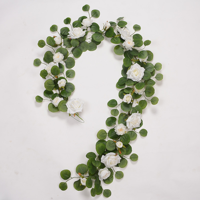 2.2m 포크 유칼립투스 21 흰색 꽃 짙은 녹색