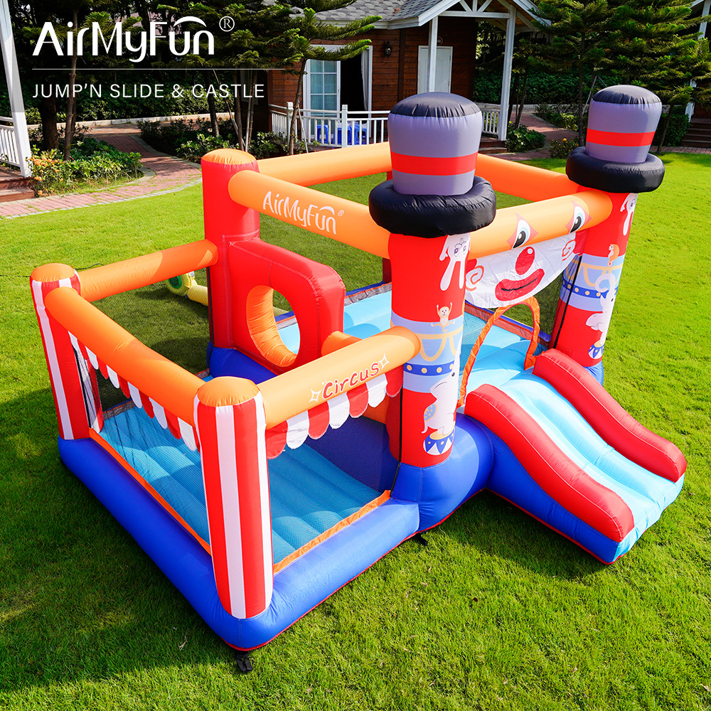 AMF | Castillo inflable para el hogar Diapositiva pequeña para niños Diapositiva inflable Hogar pequeño Castillo doméstico