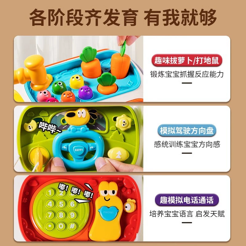 Барабан, музыкальная игрушка, Германия, раннее развитие, 1 год