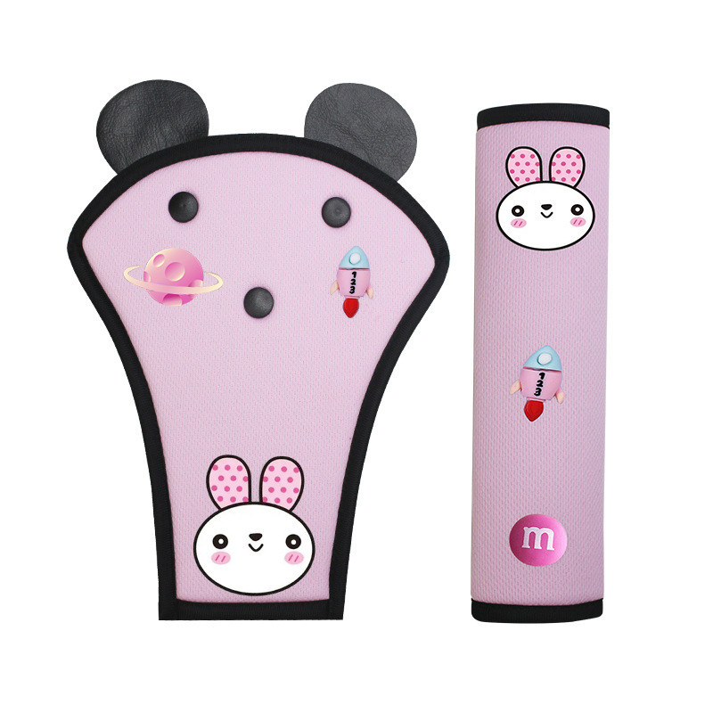 クロスボーダー自動車シートベルト調節固定器首締め防止器腹保護非児童安全シート肩カバー