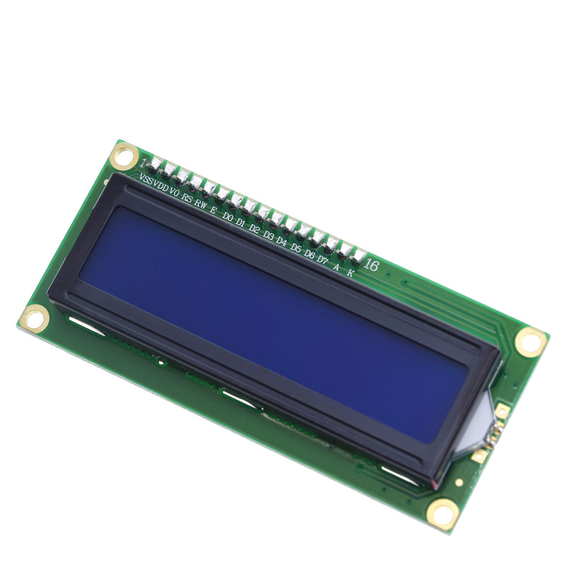 Lcd 1602液晶ディスプレイブルースクリーン/黄緑スクリーン5V 3V溶接ピンIIC/I2C 1602Aモジュール|undefined