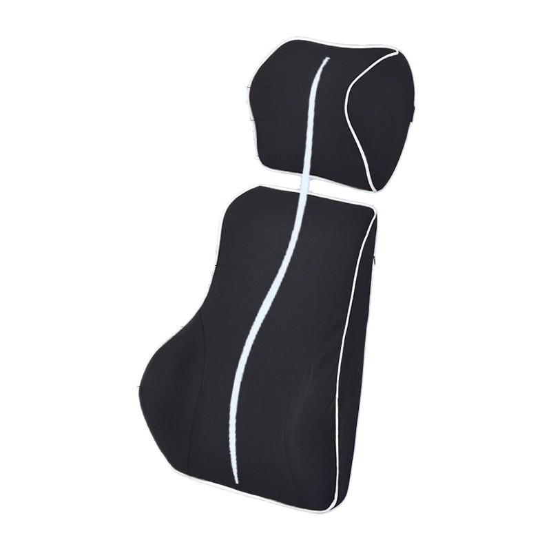 Car Headrest, Lumbar Support Cushion, Comfortable Seat Lumbar Pad, Backrest Cushion, Car Neck Pillow