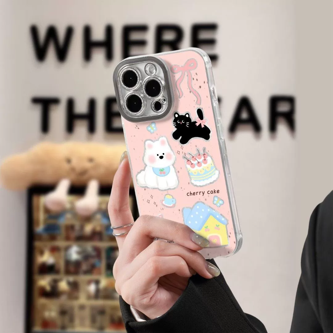 Apple, iPhone16, совместимый чехол для телефона, 15, 15promax, защита от падения