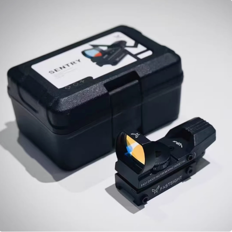 金属光学红点全息十字望远镜模型描准具瞄准器四变玩具弹弓备件