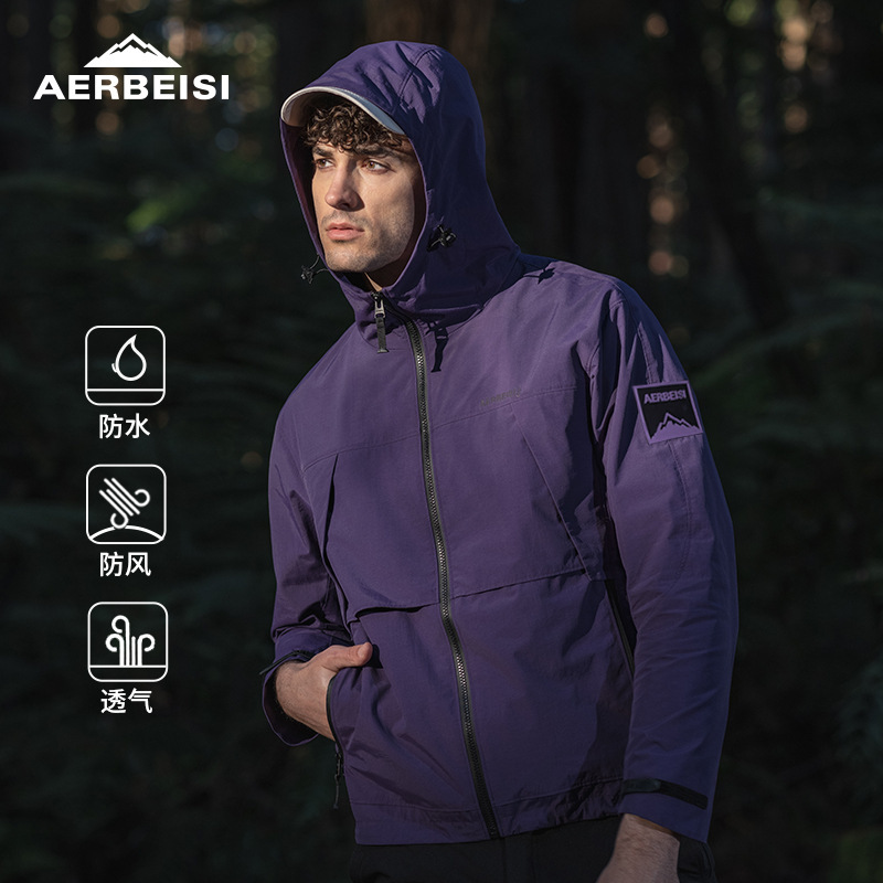 Autumn and Winter Alps 2024 New Jacket Three-in-One Charge Top for Men and Women Outdoor Couple Jacket