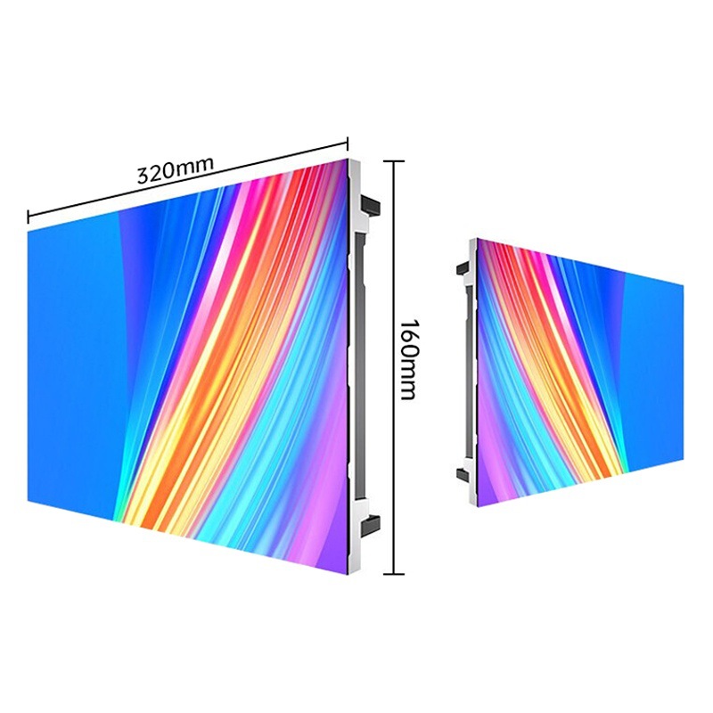 Pantalla de visualización de madera Linseng led empalme sin costuras sala de exposiciones escenario fondo de pantalla flexible pantalla de publicidad interior a todo color