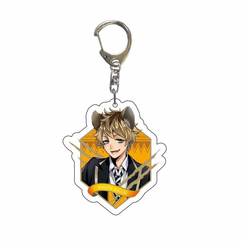 Acrylic keychain, backpack accessory, (Physicals)