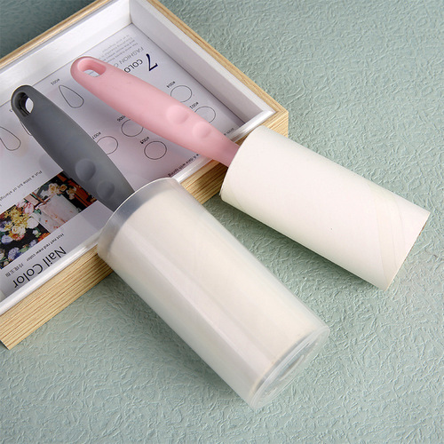 Hair stick replacement paper core dust paper pet hair stick tear-off roller clothes sticky hair remover dust brush