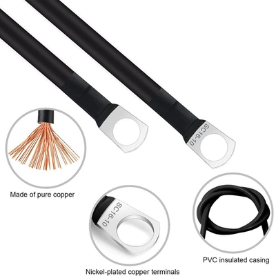 Power supply, ignition system accessories Battery Series Connection Cable, Car