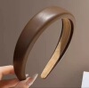 Retro polyurethane headband, hairpins for face washing, hair accessory, 2023 collection, simple and elegant design