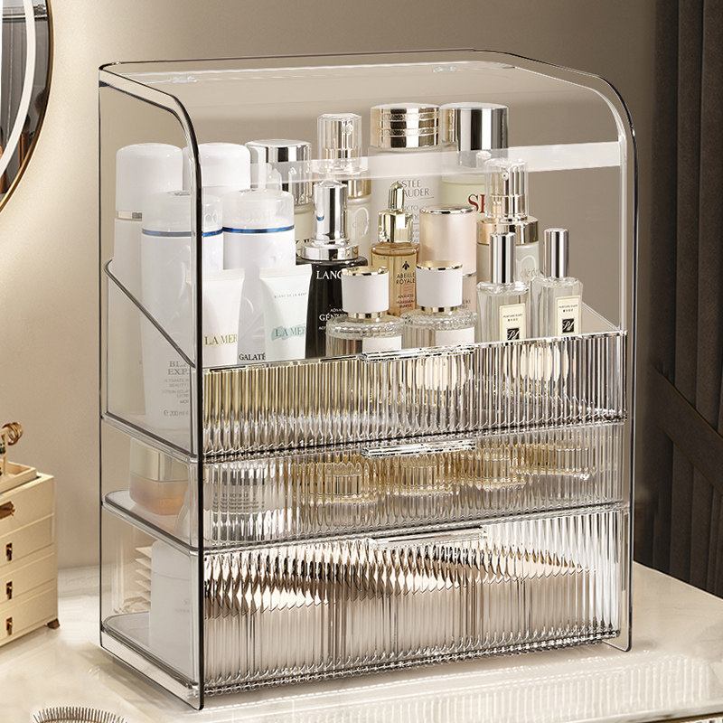 Cosmetic table storage box