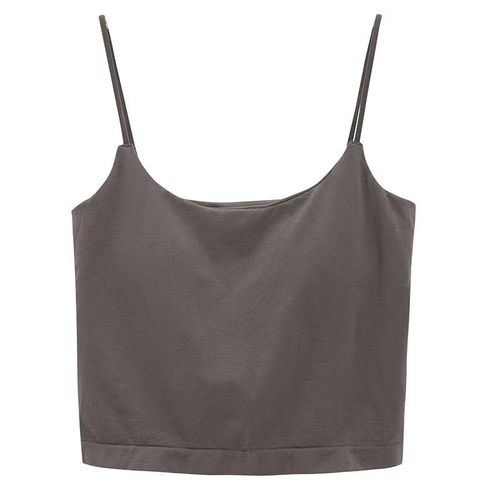 Women's new summer version sleeveless plain V-neck slip dress top, suitable for multiple occasions, slimming and non-showing undershirt