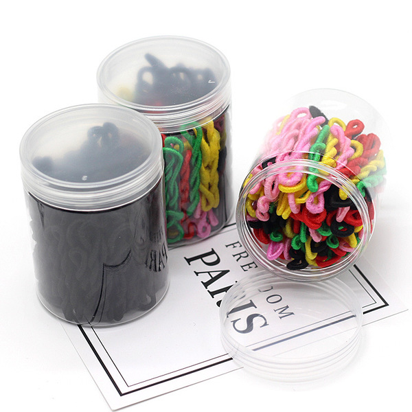 old-fashioned black elastic hair rope for adults