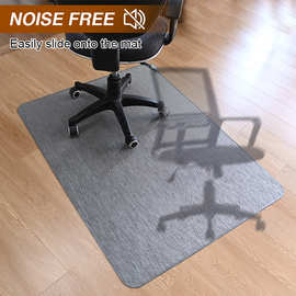 定制跨境新品特斯林材质地垫 电脑桌椅子垫地板保护垫转椅防滑垫