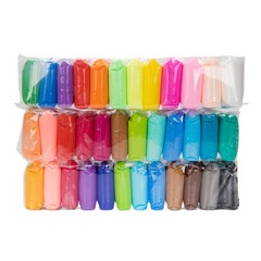 36色超輕粘土套裝 泥泥兔 兒童彩泥 橡皮泥