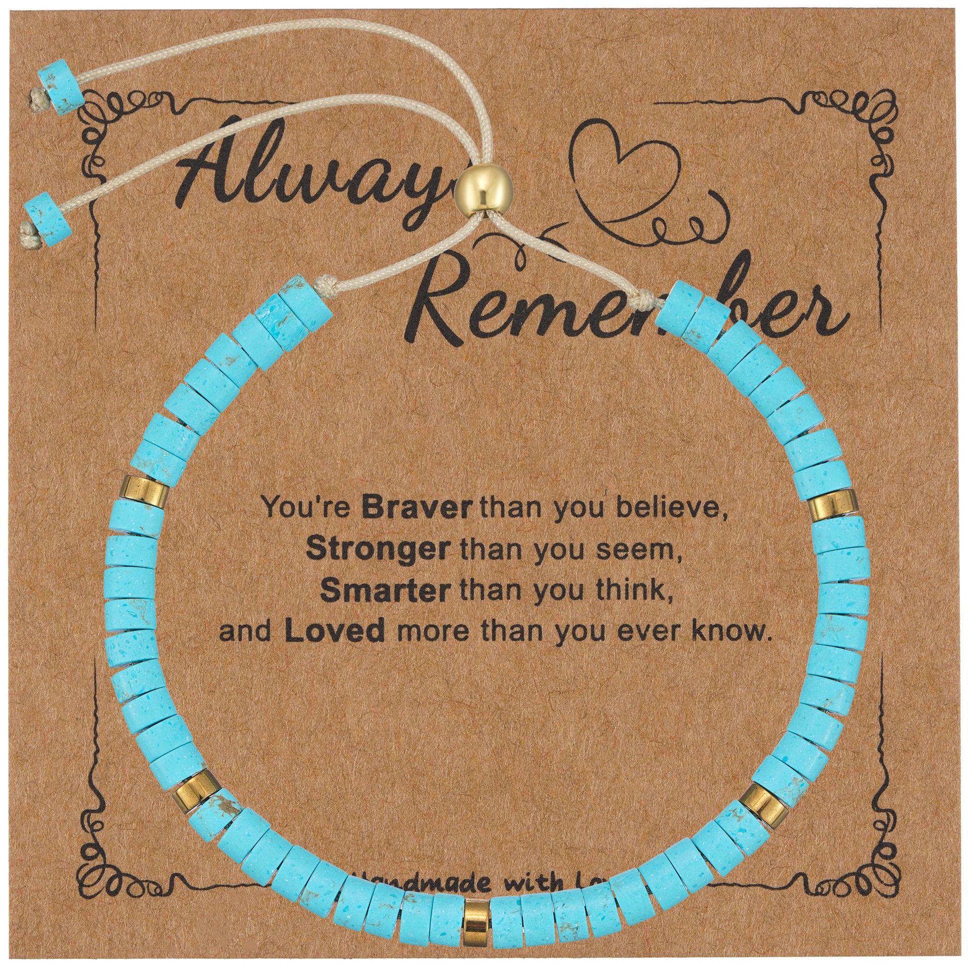 Turquoise cards, bracelet