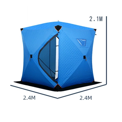 Avtomobil dam çadırları – Tent - type-b-blue-2424207m-3-4-people