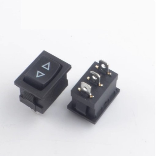 KCD1-2 三脚双边复位船型开关 外径21*15