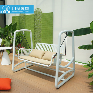 Outdoor Courtyard Swing Stainless Steel Anti-Corrosion Waterproof Garden Hanging Chair Creative Design Balcony Outdoor Swing
