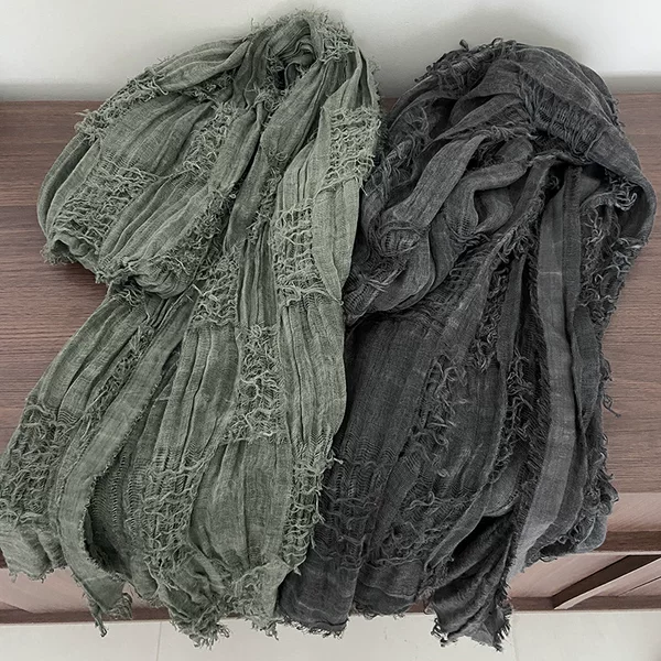 Sunscreen beach towel seaside scarf versatile travel summer thin shawl dual-use scarf women's spring and autumn long scarf