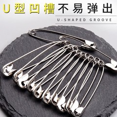 Old-style safety pin for fixing clothes, small/medium/large size paper clips, wholesale
