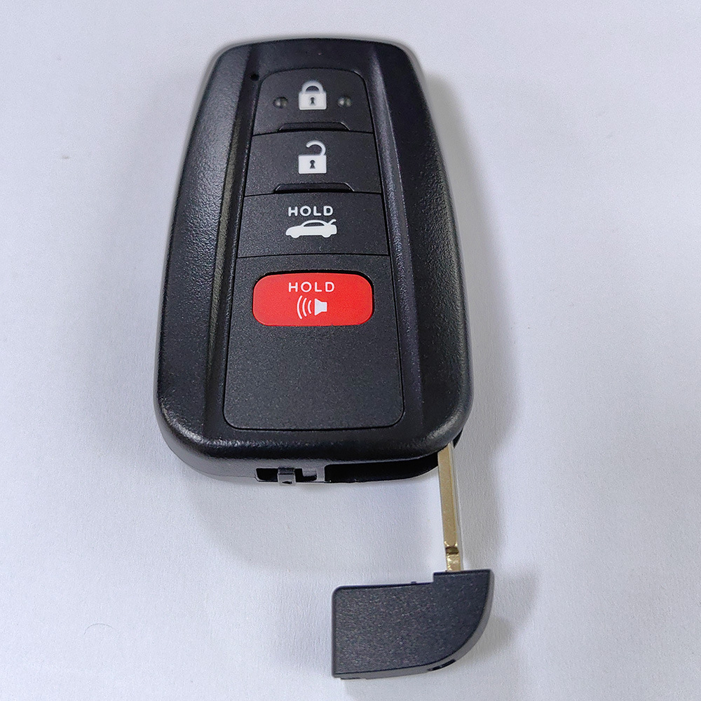 Suitable for Toyota RAV4 Camry Highlander 4-key smart car key replacement shell HYQ14FBC