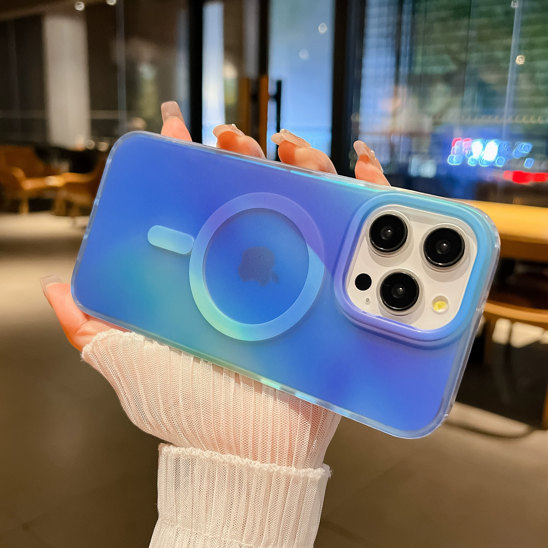 Apple, совместимый чехол для телефона, iPhone 16, стеклянный защитный чехол, 16 Pro Max, защита от падений