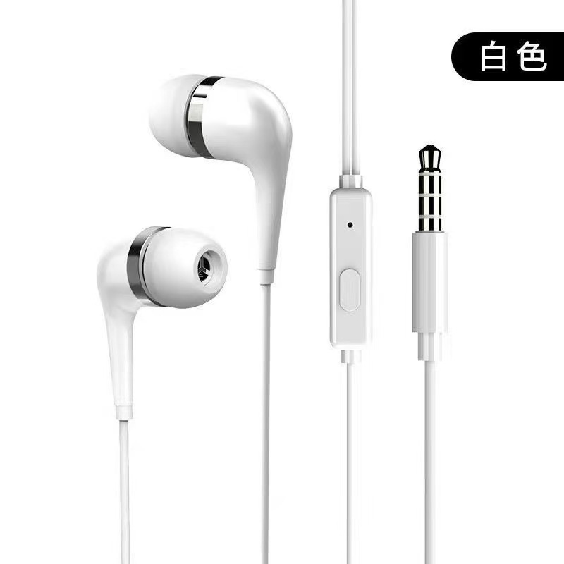 3.5 auriculares con cable de orificio redondo tipo c semi-in-in HD teléfono móvil con marca auricular fábrica al por mayor