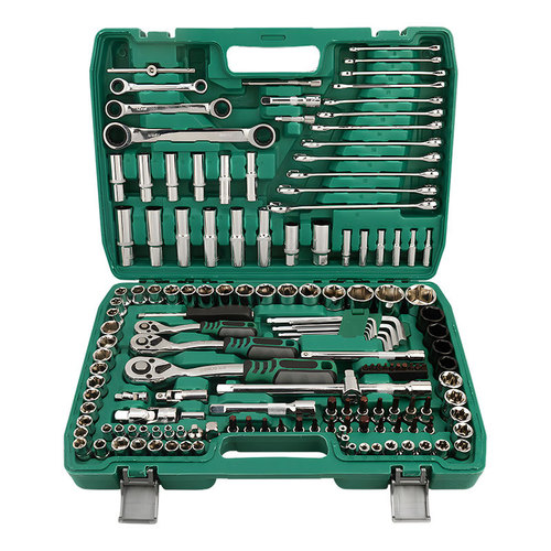 Multifunction Combination Wrench Set with Socket Ratchet and Screwdriver Automotive Hardware Tools Car Repair Tool Kit
