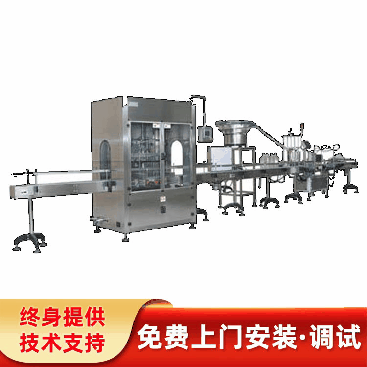 辣椒酱灌装机自动生产线 牛肉番茄酱全自动剁椒机械辣椒酱灌装机