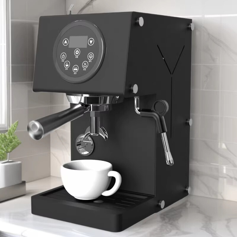 Coffee Machine for Home Use, Semi-Automatic Italian Capsule Coffee Machine, Pump-Type Steam Milk Frother, Gift Wholesale