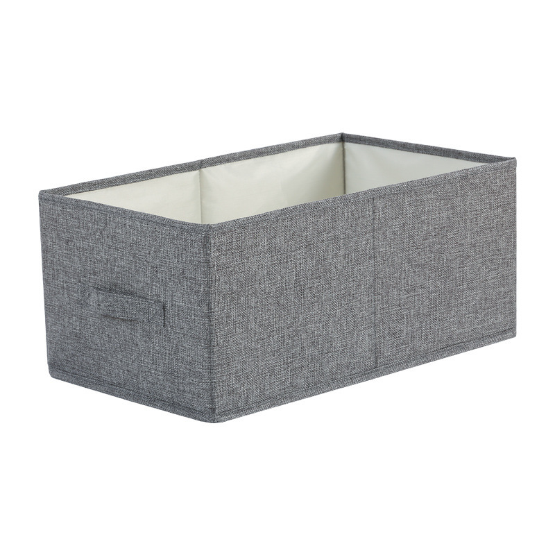 Caja de almacenamiento de ropa doméstica caja de almacenamiento de cajón lavable con tapa caja de almacenamiento de organización plegable multifuncional