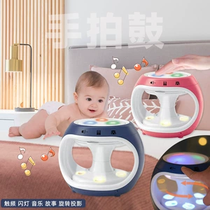 Музыкальный барабан со светом для детей 0–3 лет