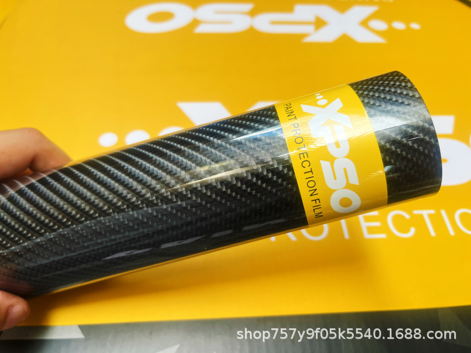 Car Carbon Fiber Film Imported Tpu Color Changing Film High Gloss 5D Paint Protective Film Carbon Fiber Self-Healing Film Ppf