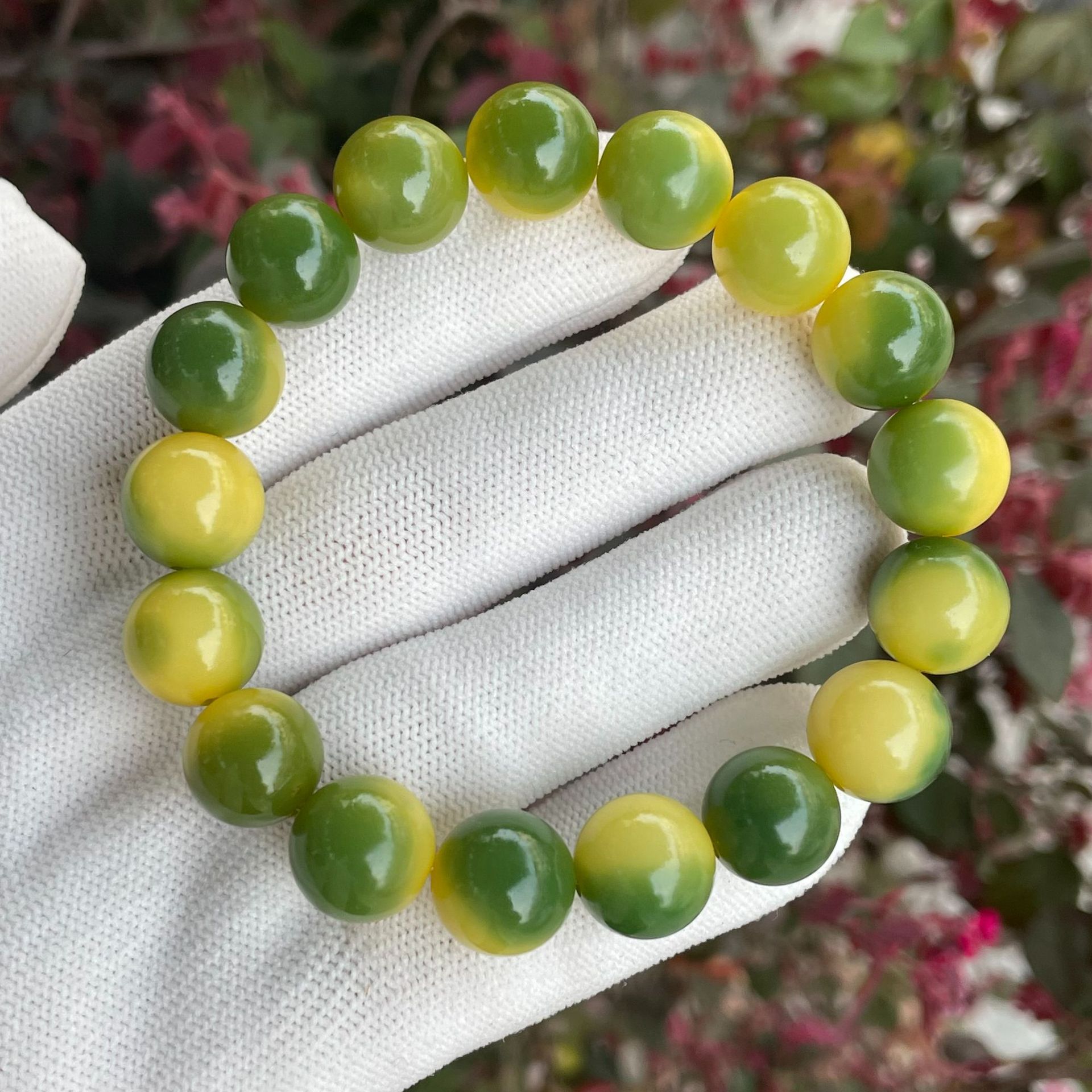 Original Ecología rica multi-tesoro pulsera de raíz de Bodhi color caramelo solo círculo bobinado suave tiro alto tres colores pulsera Bodhi