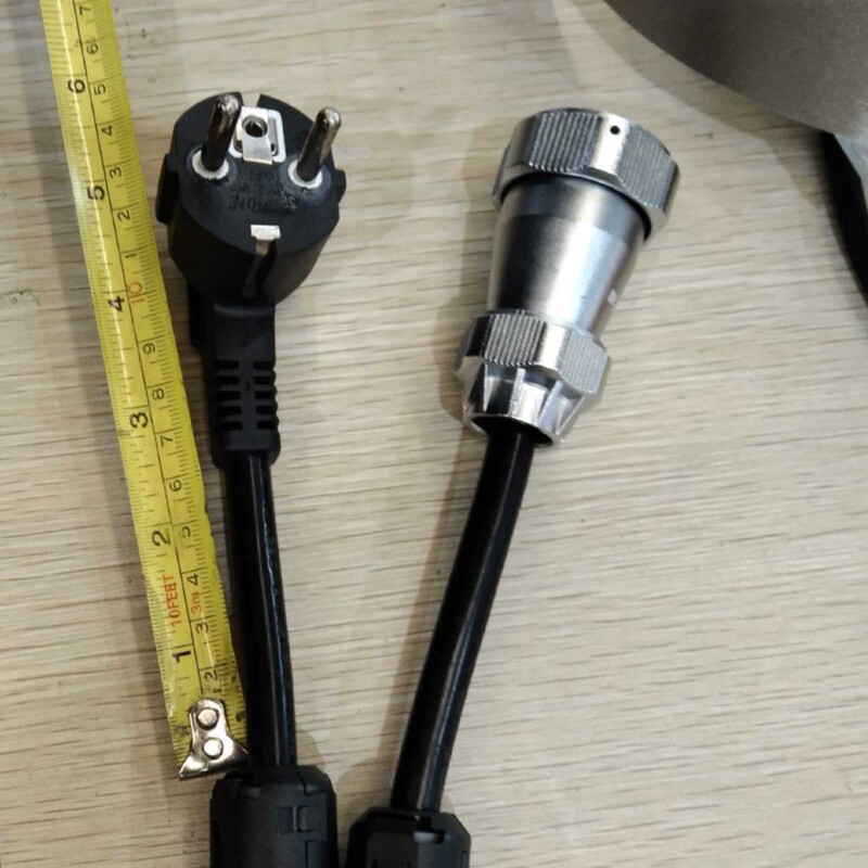 組み立てられた 10A/16A 国家標準 3 プラグ交換プラグ 3*1.5 3*2.5 工業用電源コード交換プラグコード|undefined
