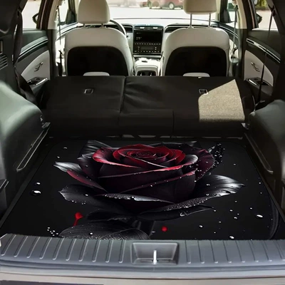Stain-Resistant and Wear-Resistant, In-Car Storage | Avtomobil döşəmə paspasları - 34gygmp-4-75100cm-crystal-velvet-dot-plastic-bottom
