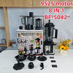 跨境 4L8in1blender北美家用大容量金属不锈钢榨汁机绞肉机破壁机