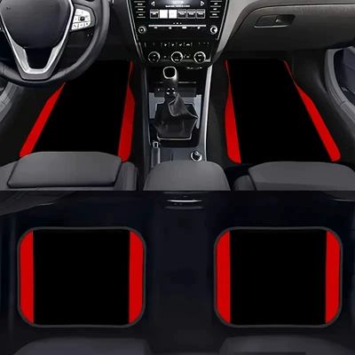 Avtomobil döşəmə paspasları – Temu Can Deliver Car Universal Four-Piece - temu-car-floor-mat-30-3344cm-two-piece-pack