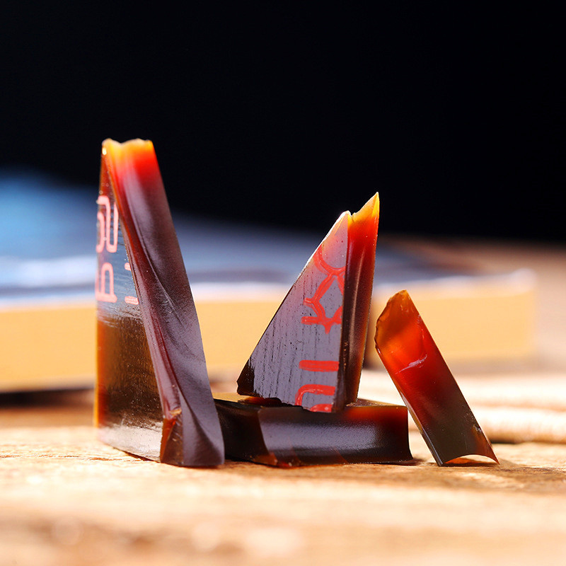 Shandong native blue hat donkey hide jujube cake raw materials 250 grams ejiao donkey glue 