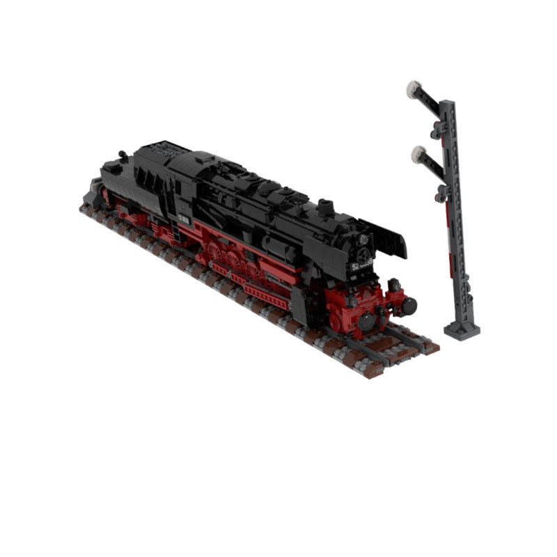 Modelo de comboio de blocos de construção educativo diy_voghion.com