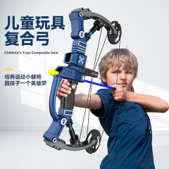男の子の弓矢のセットのおもちゃの遠隔射撃の子供の屋外のスポーツの娯楽のアーチェリーの標的の複合の弓の益智