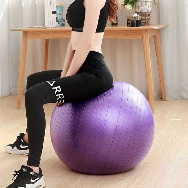 2025 New Family Yoga Ball Fitness Ball Thickeneded Explosion-Proof Kidsren's Sensory Training Pregnant Women Midwifery Ball Size 2025 New Family Yoga Ball Fitness Ball Thickeneded Explosion-Proof Kidsren's Sensory Training Pregnant Women Midwifery Ball Size