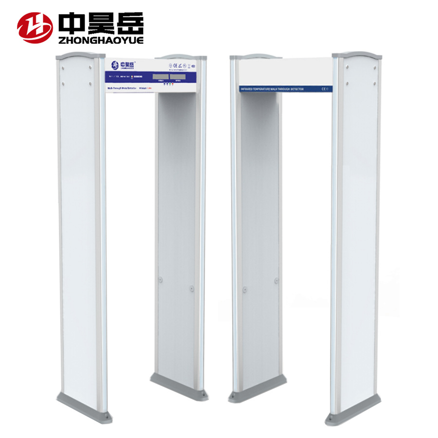 Zhonghao All metal Check gate Security doors By Metal testing Voice Call the police Probe gate Security check equipment