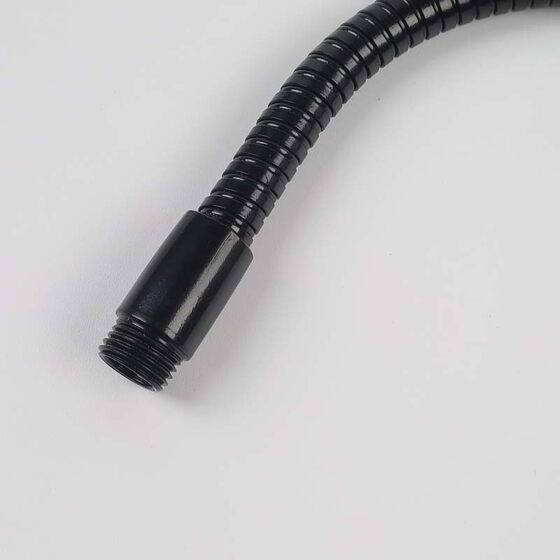 Bendable Black Gooseneck Tube Universal Metal Hose Metal Shaped Table Lamp Bracket Gooseneck Tube Fixture Accessories
